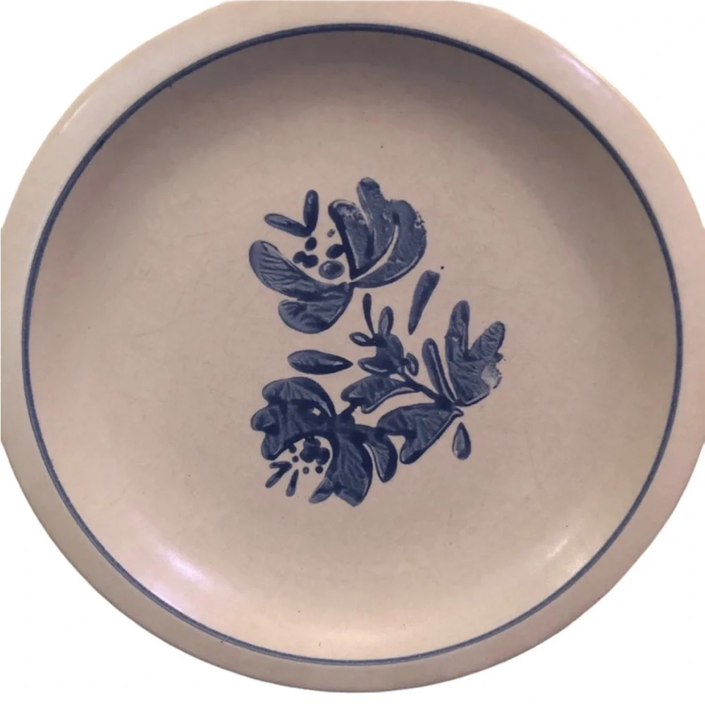 Pfaltzgraff Yorktowne Stonewear Vintage 70s Dinner Plate